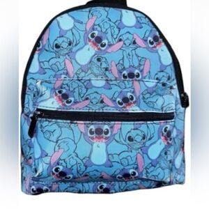 NWTs Bioworld Stitch faux leather mini backpack